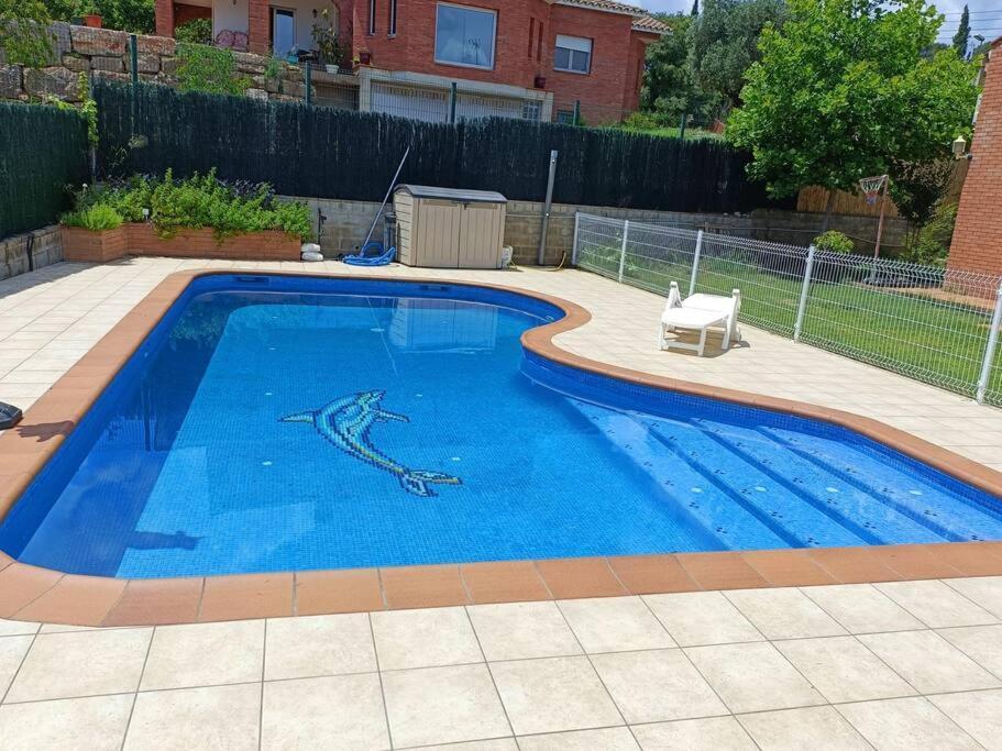 Casa Con Jardin Y Piscina Privada. Santa Eulalia de Ronsaná Exterior foto